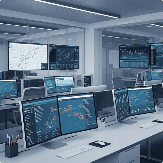 Central de monitoramento TrackHero