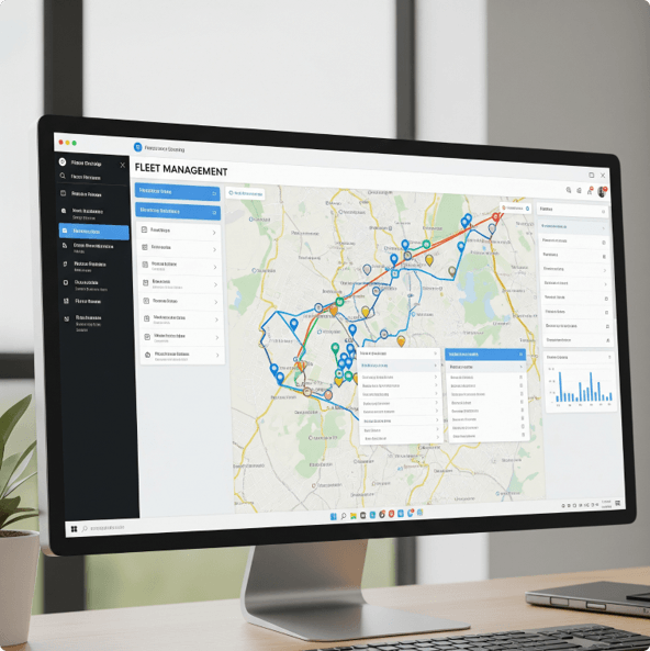 Dashboard TrackHero — Módulos da Plataforma